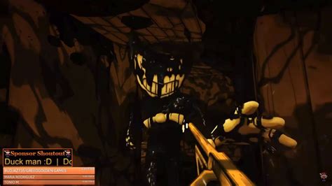 Ink Demon Bendy Upclose Bendy And The Ink Machine Chapter 3 Youtube