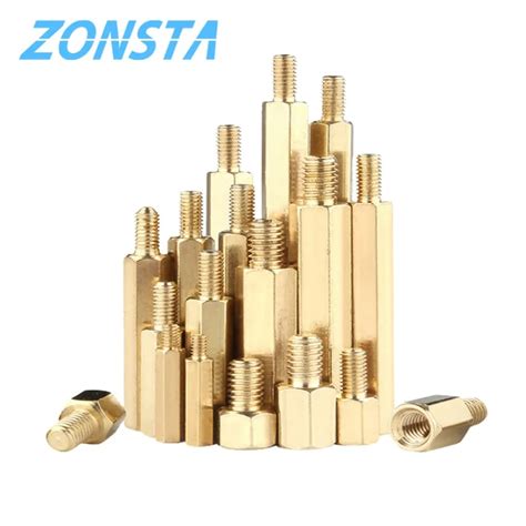 Brass Hex Male Female Standoff Board Rack Stud M2 M2 5 M3 M4 M5 Hexagon