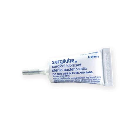 Buy Surgilube Surgical Lubricant Snap Off Metal Tube At Medical Monks