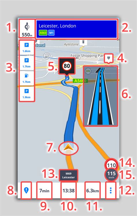 Display Modes Sygic Gps Navigation For Android 171