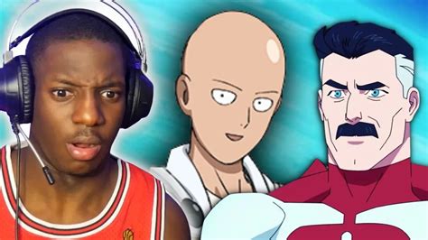 Omni Man Vs One Punch Man Reaction