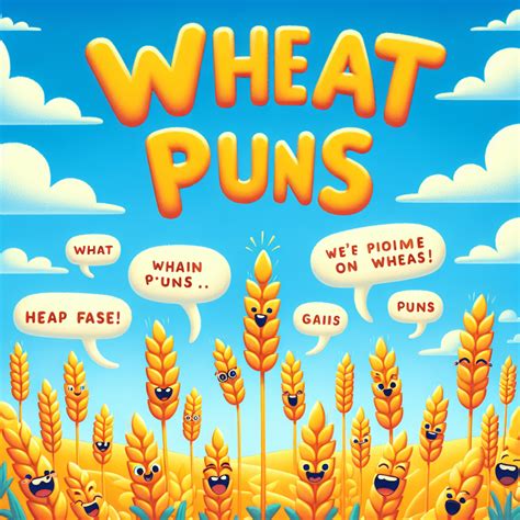 Wheely Good Wheat Puns To Make Your Day Flour Tastic Punspedia