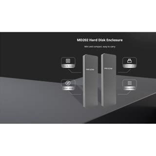 HIKSEMI M 2 SSD ENCLOSURE MD202 HS HUB MD202 STD NVME SATA อปกรณ