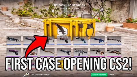 THE FIRST CASE OPENING IN CS2 YouTube