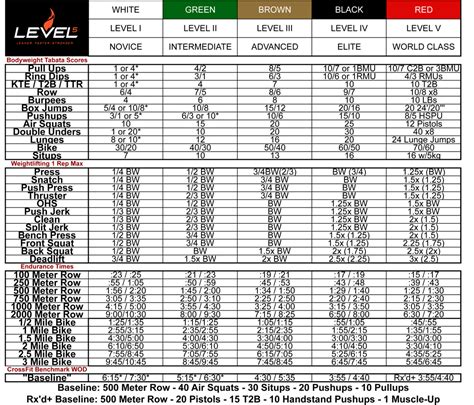 The 5 Levels Of Fitness Level 5