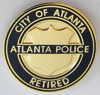 Point Emblems: Atlanta PD Retired Pin