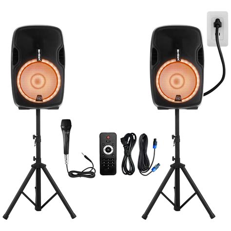 Buy H YANKA 12 1000W Dual Active Passive Portable Pa System