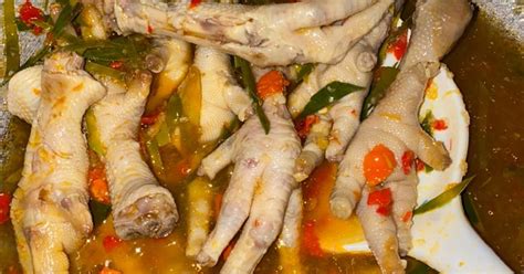 Resep Ceker Kuah Pedas Oleh Maftuatus S Cookpad