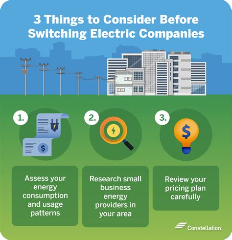 How To Switch Electric Companies For Businesses Constellation