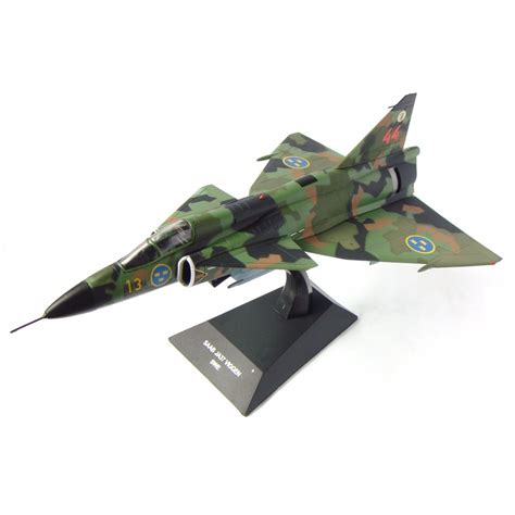 Altaya Saab Ja37 Viggen Swedish Air Force Saab Viggen Model Plane