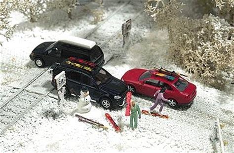 Busch Winter Scene Details - Kit