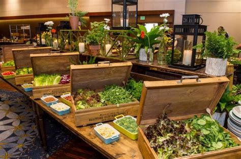 Salad Buffet At Hyatt Regency Atlanta Diy Food Display Buffet Food