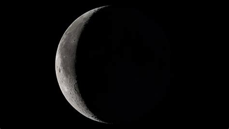 Waning Crescent Moon Photograph by Nasa's Scientific Visualization ...