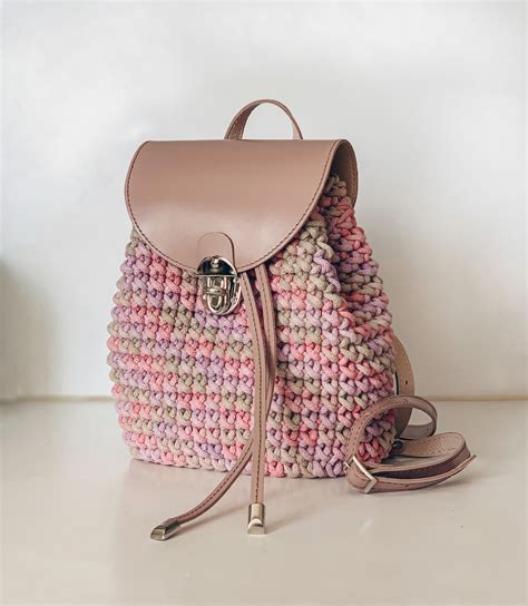 Crochet Backpack Pattern PDF And Video Tutorial Digital Etsy UK