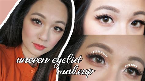 Asian Eyes Makeup Uneven Eyelids Tips Tricks Youtube