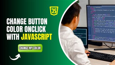 Change Button Color Onclick With Javascript Html Button Color Change