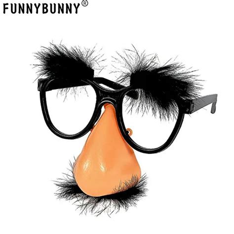 Funnybunny Classic Disguise Great Party Favor Disguise Glasses With Funny Nose Eyebrows