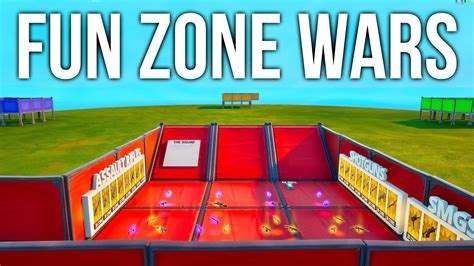 Fun Zone Wars Custom Teams 8165 8644 1271 By Gems Fortnite Creative Map Code Fortnitegg