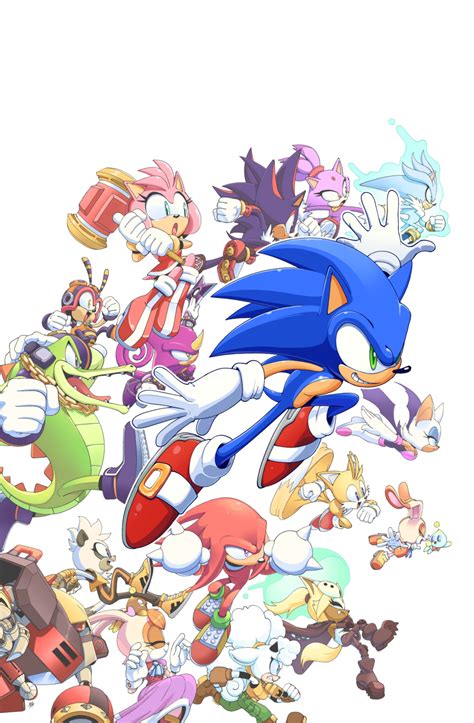 Idw Sonic The Hedgehog Issue Solicitation And Covers Revealed