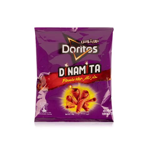 Doritos Dinamita Flamin Hot Tortilla Chips 40g Spinneys Uae