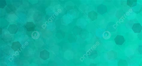 Hexagonal Green Turquoise Abstract Background Hexagon Turquoise