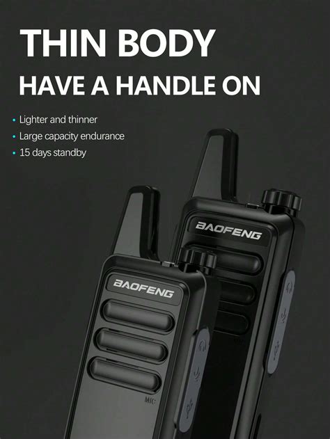 Unidade Baofeng Walkie Talkie Bf S Plus Modelo Leve Port Til Bf R