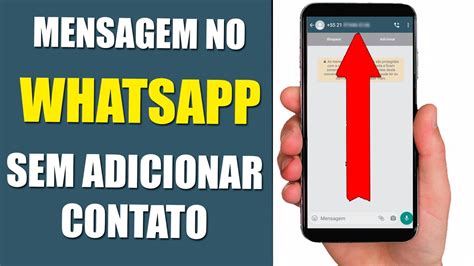 Mensagem No Whatsapp Sem Adicionar N Mero Na Agenda Youtube