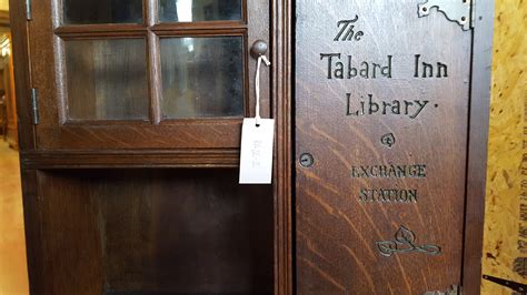 Pughs Antiques And Interiors Tabard Inn Library Revolving Bookcase