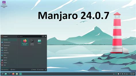 Manjaro 24 0 7 KDE PLASMA YouTube