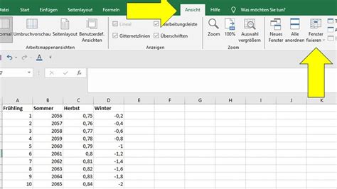 Excel Überschrift fixieren Erste Zeile auf allen Seiten so geht s CHIP