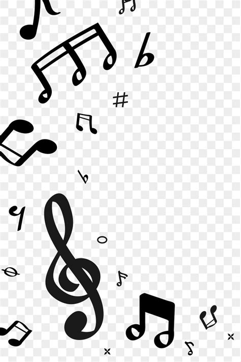 Musical Note Png Border Transparent Premium Png Rawpixel
