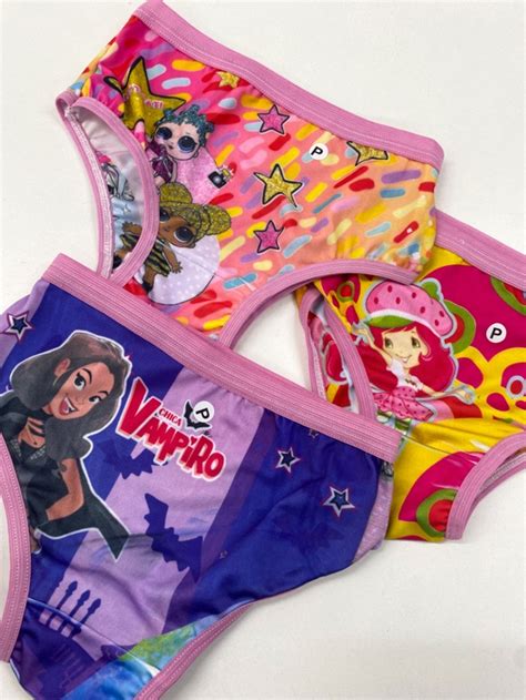 Calcinha Infantil Personagem Comprar Em Lety Lingerie