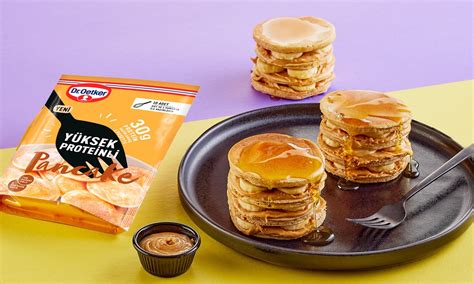 Fıstık Ezmeli Muzlu Pancake Tarifi Dr Oetker