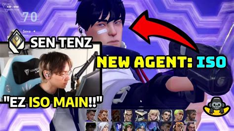 Sen Tenz Tries The New Agent Iso In Radiant Ranked Valorant Youtube