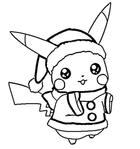 Dibujos De Pikachu Para Colorear Imprima Gratis A Dibujo De Pikachu