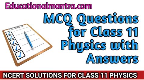 Mcq Questions For Class 11 Physics Chapter 7 System Of Particles And Rotational Motion With Answers