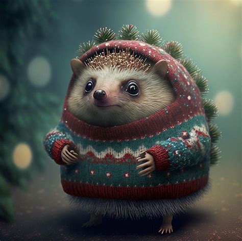 Pin by Susan Beatty on Christmas Whimsy | Kids animal art, Cute animals ...