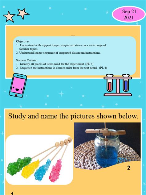 F1 Sugar Crystal Experiment Listening Unit 5 Pdf Cognition