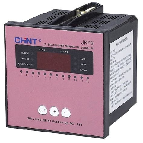 Chint Jkf8 12 Power Factor Controller 12 Steps Automation And Controls