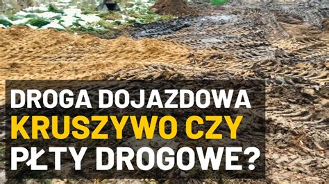 8 Droga dojazdowa do działki betonowe płyty drogowe czy utwardzenie