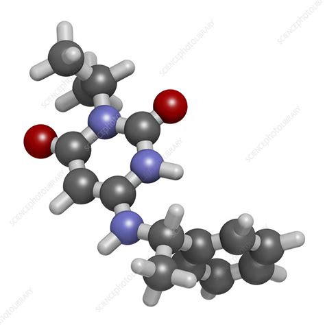 Mavacamten drug molecule, illustration - Stock Image - F032/9761 ...