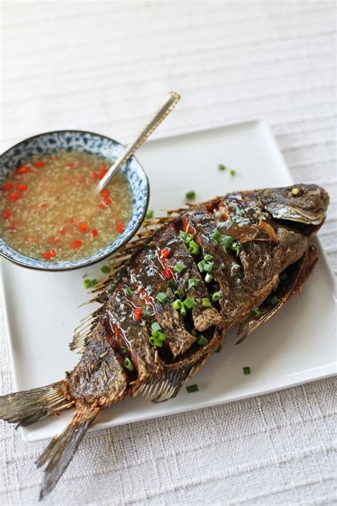 Crispy Fried Fish In Ginger Garlic Sauce Ang Sarap