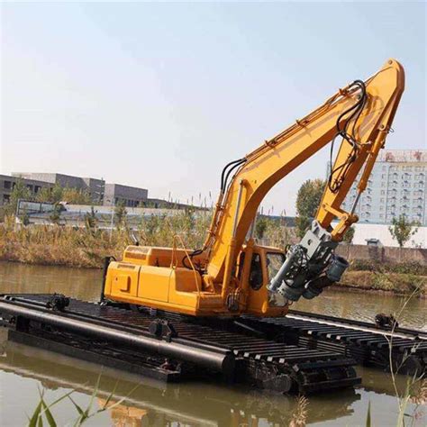 Floating Pontoon Long Arm Reach Wetland Marsh Swamp Buggy Ton