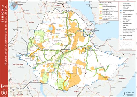 Ethiopia Road Map