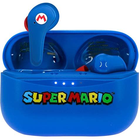 Wireless Earpods OTL TWS Super Mario Blue PressStart Pt