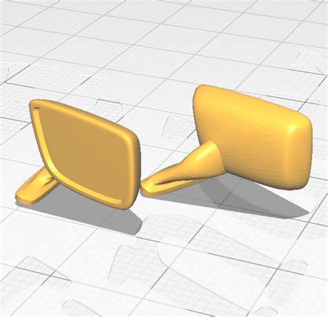 Free Stl File Side Mirror For 110 Scale Rc Cars 🪞・3d Printing Design