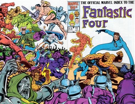 The Official Marvel Index To The Fantastic Four Marvel Comics