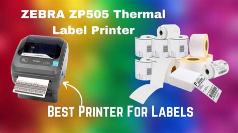 ZEBRA ZP505 Thermal Label Printer | 2024 Review - YouTube