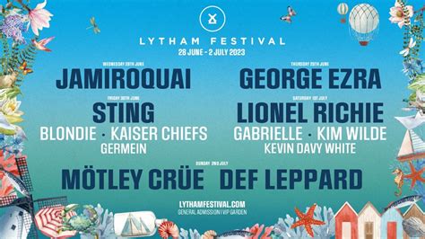 Full Line Up Announced For Lytham Festival Visit Lancashire