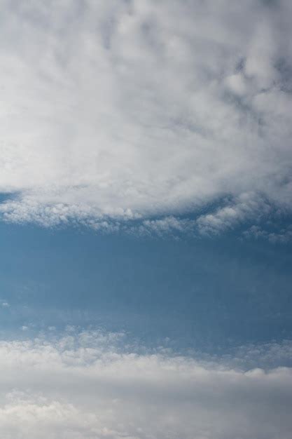 Premium Photo Blue Sky With White And Clouds